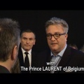 Luc Besson with the Prince Laurent.